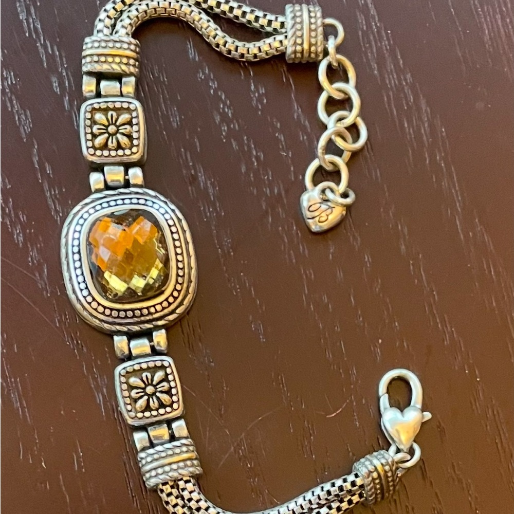 Brighton Topaz bracelet.90s very pretty